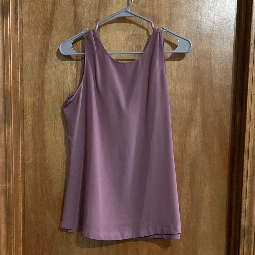 Ann Taylor Mauve Sleeveless Tank Top
